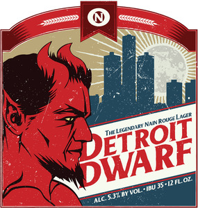 The Detroit Dwarf The Legendary Nain Rouge Lager