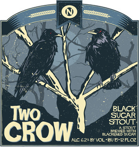 Two Crow Blackened Sugar Stout January 2016