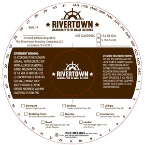 The Rivertown Brewing Company, LLC Nice Melons December 2015