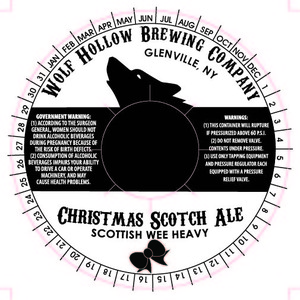 Christmas Scotch Ale January 2016