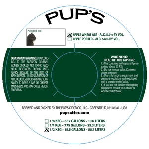 Pup's Apple Wheat Ale