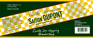 Saison Dupont Cuvee Dry Hopping January 2016