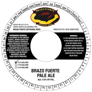 Brazo Fuerte Artisanal Beer Brazo Fuerte Pale Ale