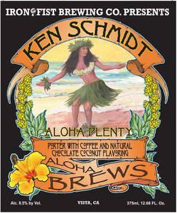 Iron Fist Brewing Aloha Plenty