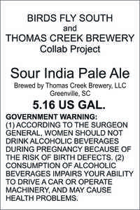 Thomas Creek Brewery Sour IPA