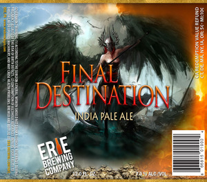 Erie Brewing Company Final Destination December 2015