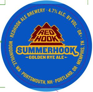 Redhook Ale Brewery Summerhook Golden Rye Ale