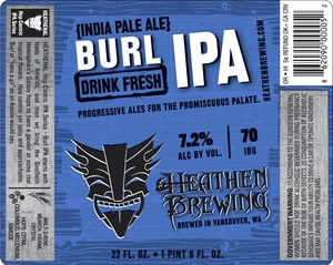 Heathen Brewing Burl