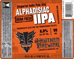Heathen Brewing Alphadisiac