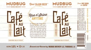 Cafe Au Lait Stout Cafe Au Lait Stout Coffee Milk Stout January 2016