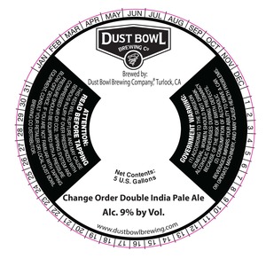 Change Order Double India Pale Ale January 2016