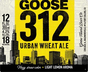 Goose Island Beer Co. Goose 312 Urban Wheat