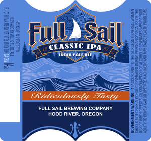 Full Sail Classic IPA January 2016