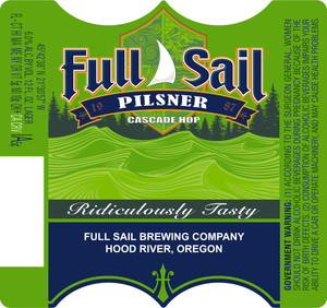 Full Sail Pilsner January 2016