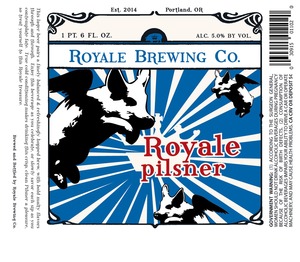 Royale Pilsner January 2016