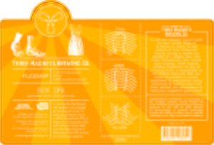 Three Magnets Brewing Co. Sun IPA February 2016