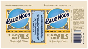 Blue Moon Belgian Table Pils