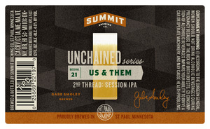 Summit Brewing Company Us And Them 2nd Thread Session IPA