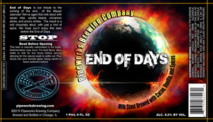 Pipeworks Brewing Company End Of Days
