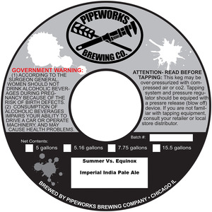 Pipeworks Brewing Company Summer Vs Equinox