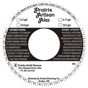 Prairie Artisan Ales Funky Gold Simcoe