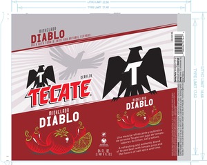 Tecate Michelada Diablo January 2016