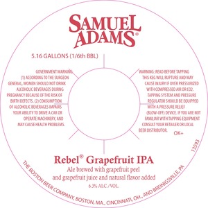 Samuel Adams Rebel Grapefruit IPA