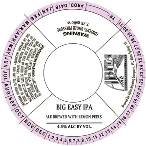 Abita Big Easy IPA January 2016