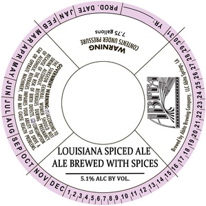 Abita Louisiana Spiced Ale January 2016