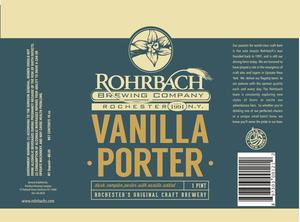 Rohrbach Vanilla Porter