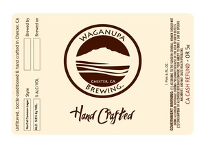 Waganupa Brewing January 2016