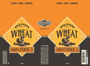 Boulevard Brewing Co. Unfiltered Wheat January 2016