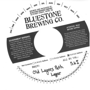 Old Lagers Path January 2016