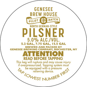Genesee Brew House North German-style Pilsner
