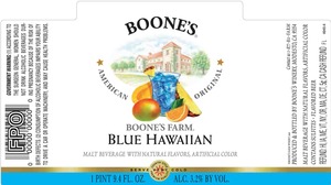 Boone's Boone's Farm Blue Hawaiian January 2016