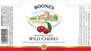 Boone's Boone's Farm Wild Cherry January 2016