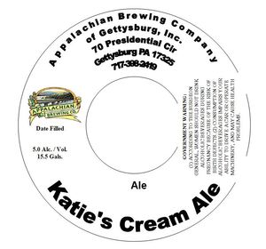 Appalachian Brewing Company Katie's Cream Ale