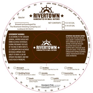 The Rivertown Brewing Company, LLC Grandpa's Pride February 2016