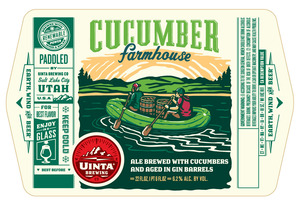 Uinta Brewing Co Cucumber Farmhouse January 2016