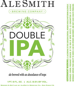 Alesmith Double India Pale Ale January 2016