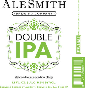 Alesmith Double India Pale Ale January 2016