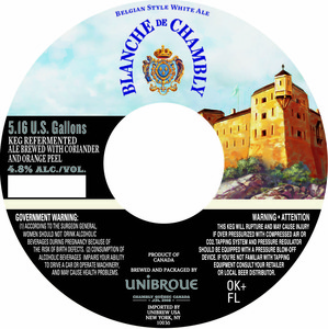 Unibroue Blanche De Chambly