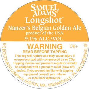 Samuel Adams Longshot Nanzer's Belgian Golden Ale
