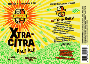 Xtra-citra Pale Ale January 2016