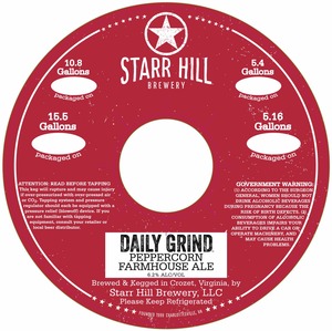 Starr Hill Daily Grind January 2016