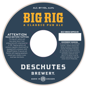 Deschutes Brewery Big Rig January 2016