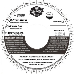 Citrus Wheat Beer January 2016