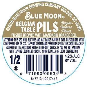 Blue Moon Belgian Table Pils