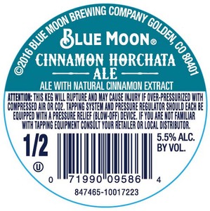 Blue Moon Cinnamon Horchata