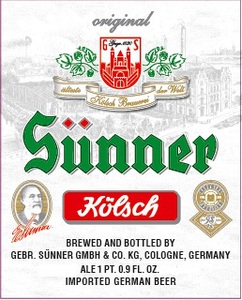 Sunner Kolsch January 2016